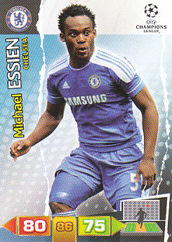 Michael Essien Chelsea 2011/12 Panini Adrenalyn XL CL #86